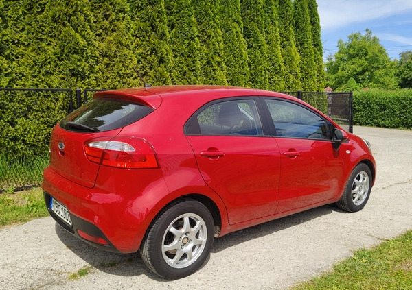 Kia Rio cena 24800 przebieg: 160000, rok produkcji 2012 z Wieluń małe 79